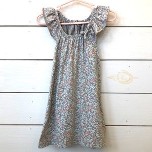 Gap Floral flutter sleeveless dress